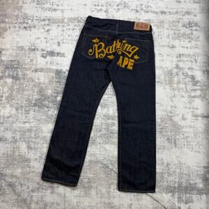 Authentic Bape 2000’s Star Jeans 36